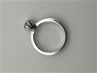 Ring Gioielleria Dossena  Woman in White Gold Diamante 0.41 Ct ANOR-258-253 - ANOR-258-253